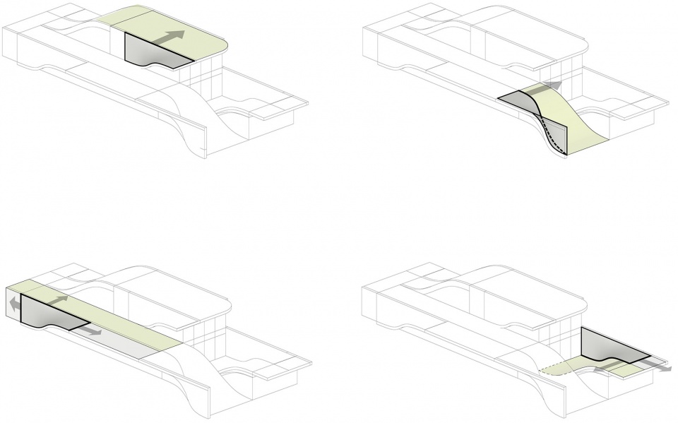 dongfeng parlor exhibition hall of the future town china by original design studiotjad