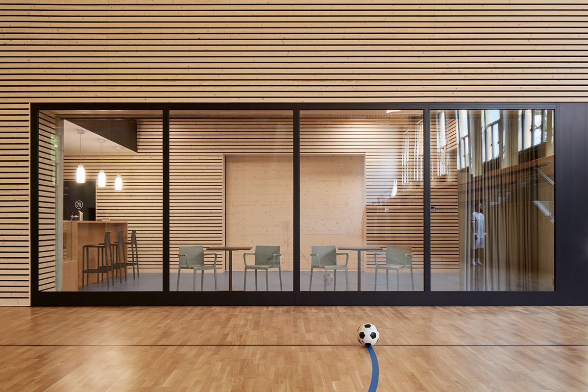 sports hall in borky by ov a