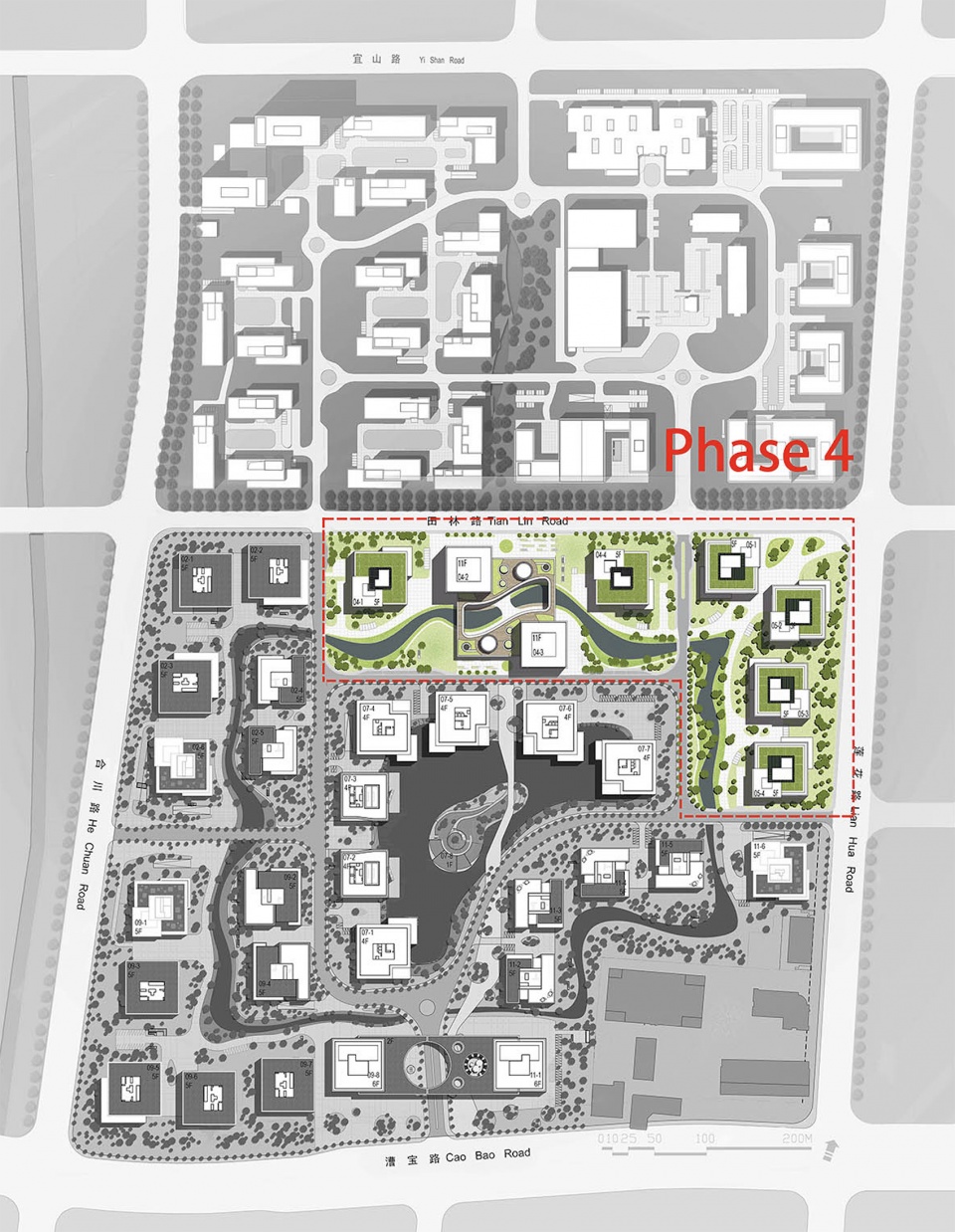 caohejing science and technology oasis phase 4 china by gmp
