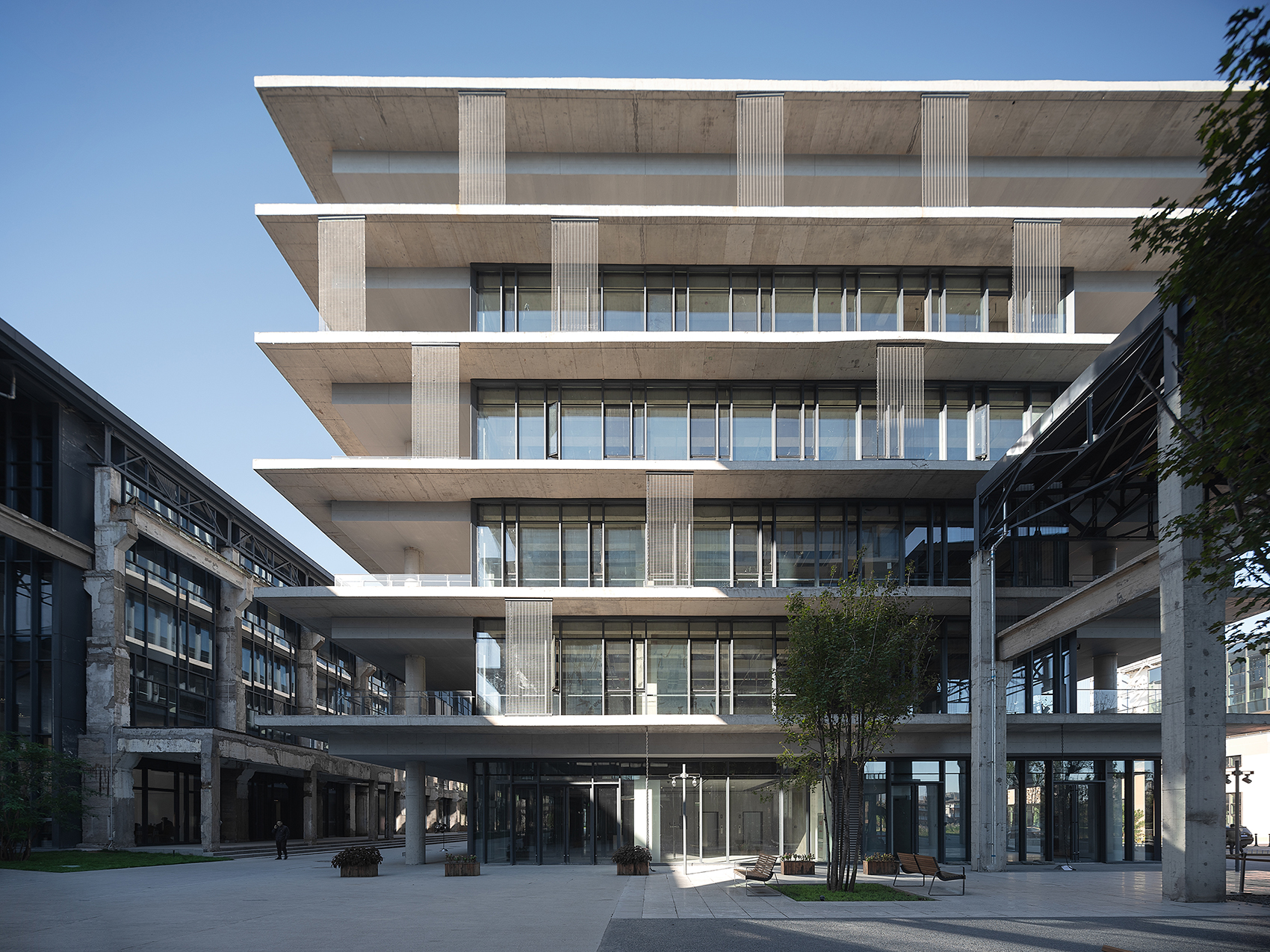 regeneration project of shougang oxygen factory southern area china by cctn architectural design
