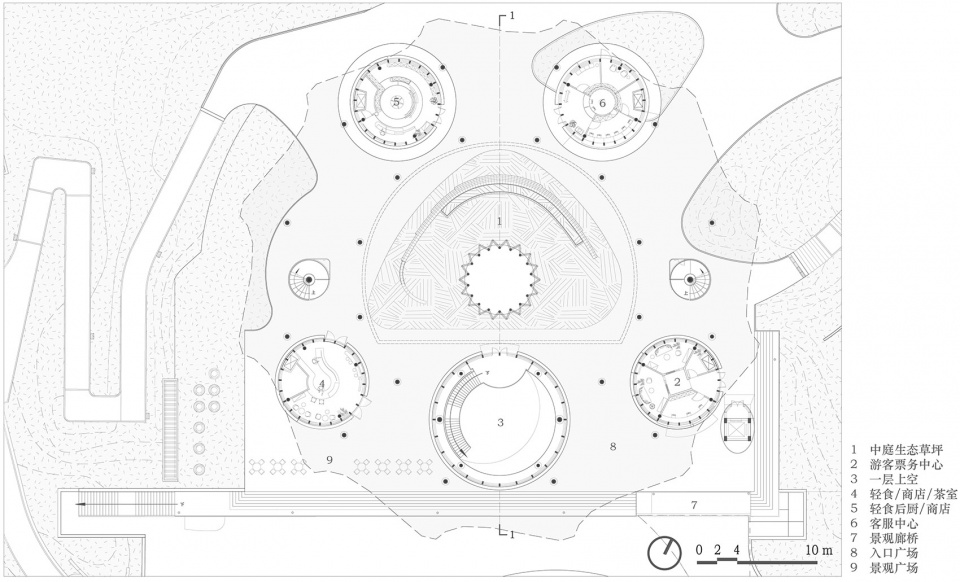 gulao water town cultural ecological tourism resort guest center china by huahui design