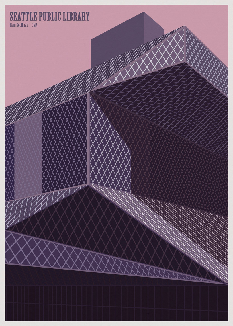 Selected projects with illustration drawings