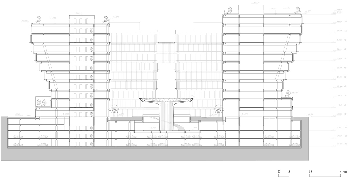 shanghai junkang finacial plaza by cctn architectural design