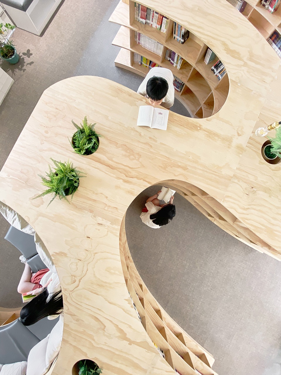 Lishin Elementary School Library TALI DESIGN