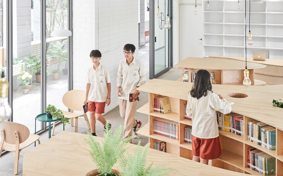 Lishin Elementary School Library TALI DESIGN