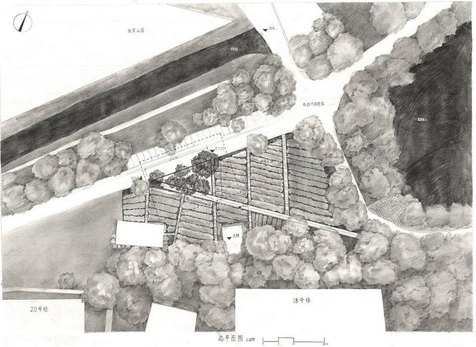 anwesenheit and spatial action by li wenxi