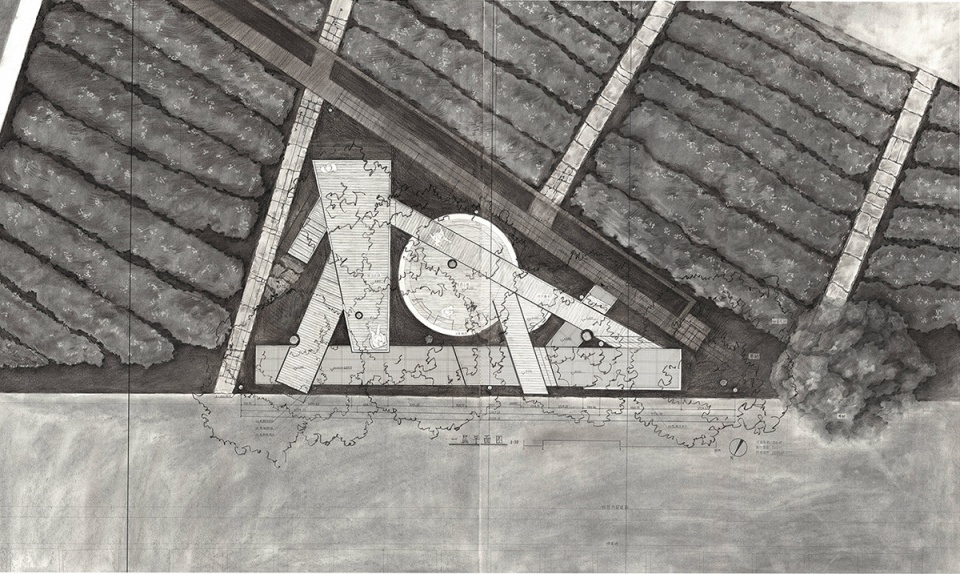 anwesenheit and spatial action by li wenxi