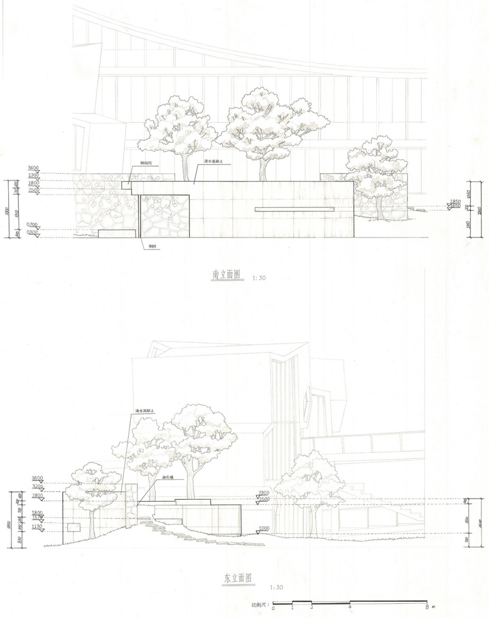 anwesenheit and spatial action by li wenxi