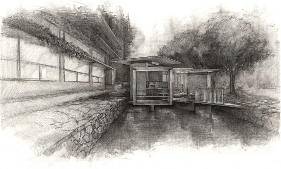 anwesenheit and spatial action by li wenxi