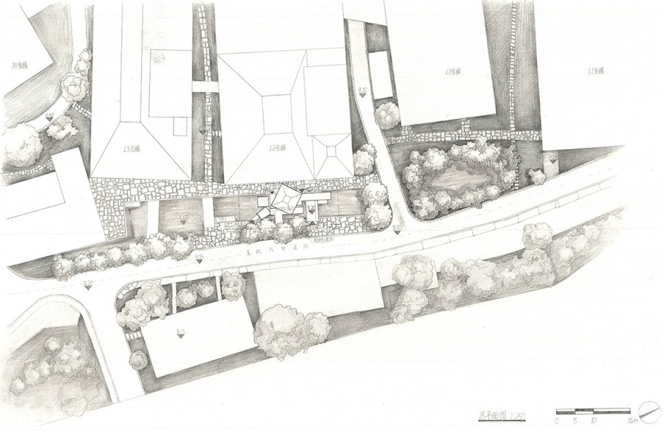 anwesenheit and spatial action by li wenxi