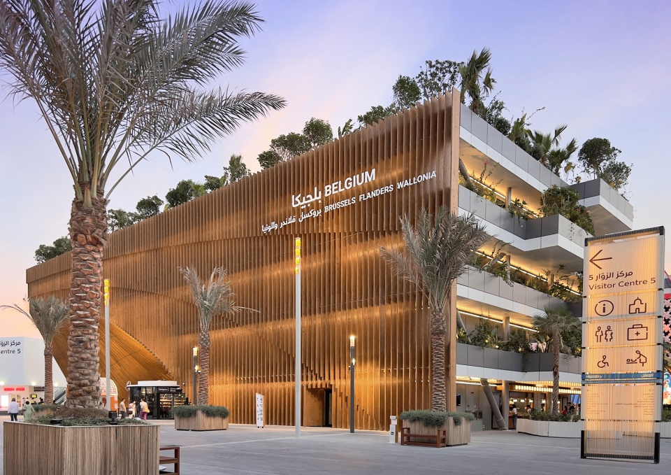 绿色拱门–2020迪拜世博会比利时馆vincentcallebautarchitecturesass