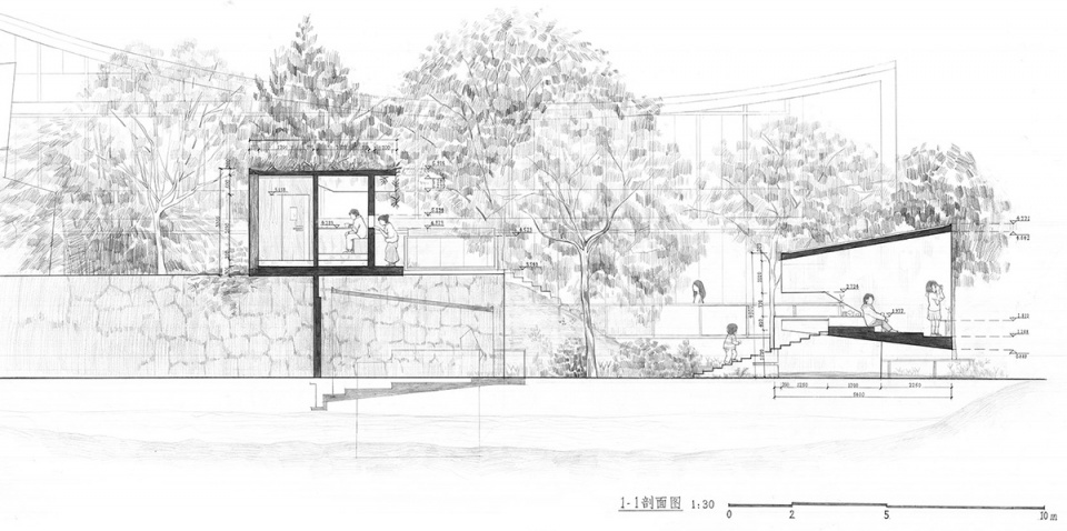 anwesenheit and spatial action by li wenxi