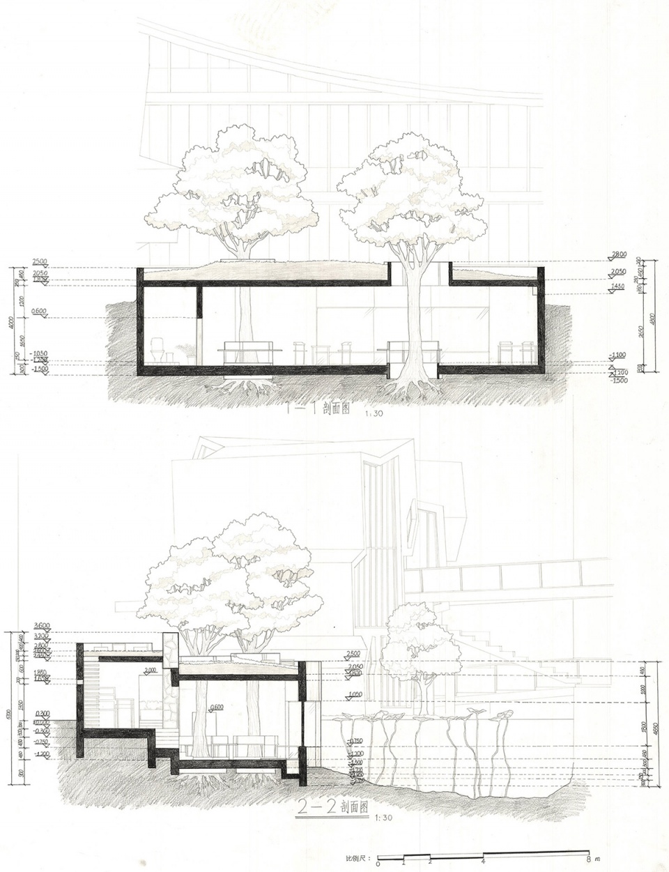 anwesenheit and spatial action by li wenxi