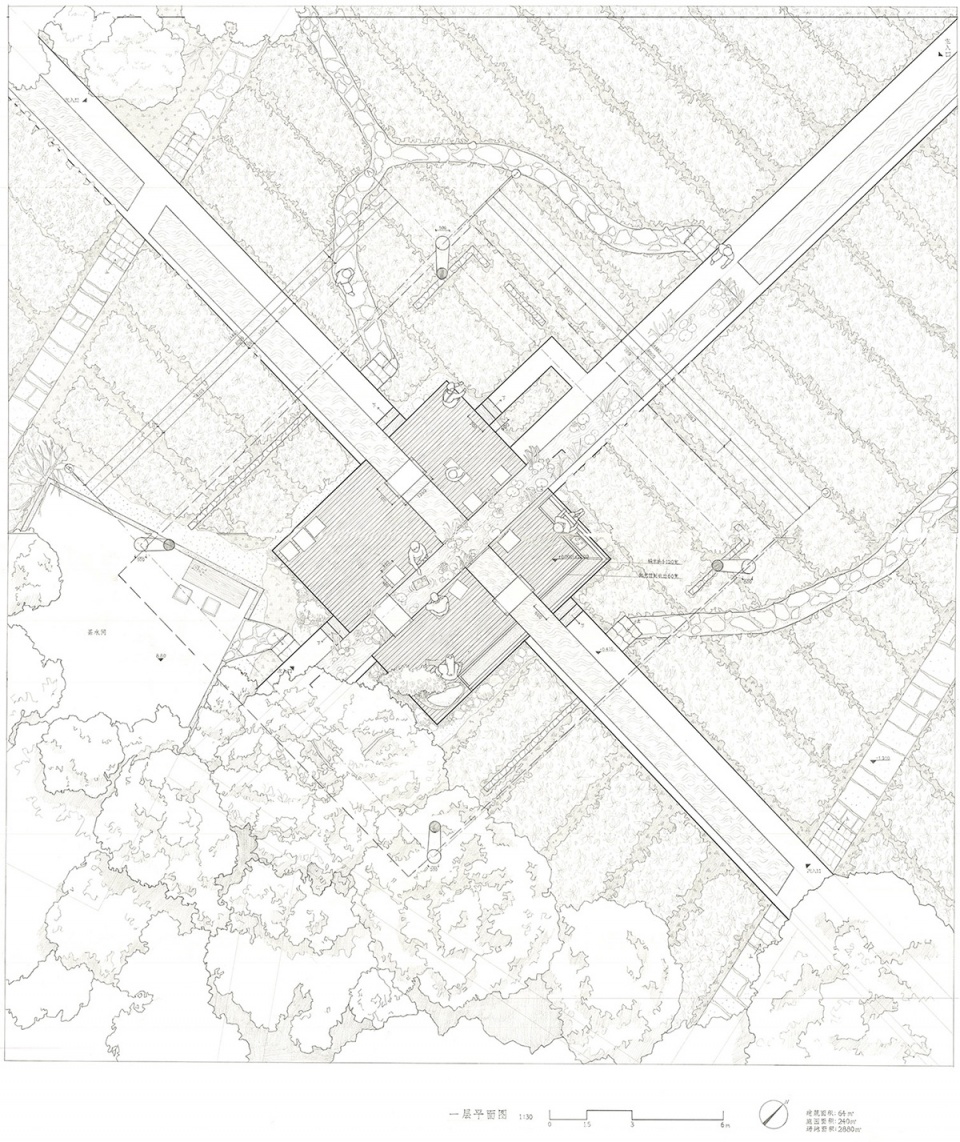 anwesenheit and spatial action by li wenxi