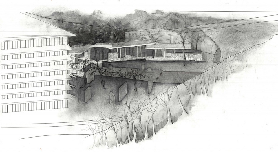 anwesenheit and spatial action by li wenxi