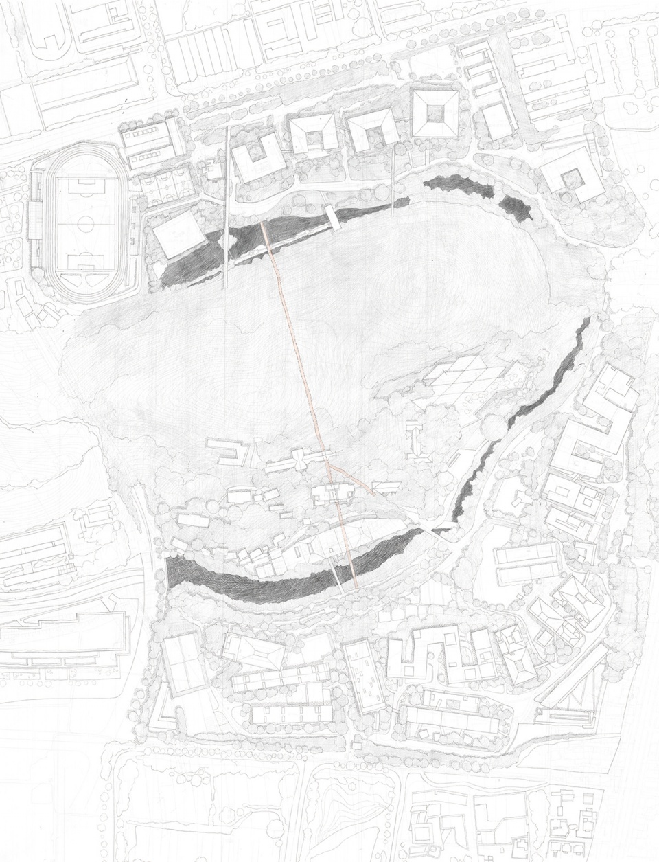 anwesenheit and spatial action by li wenxi