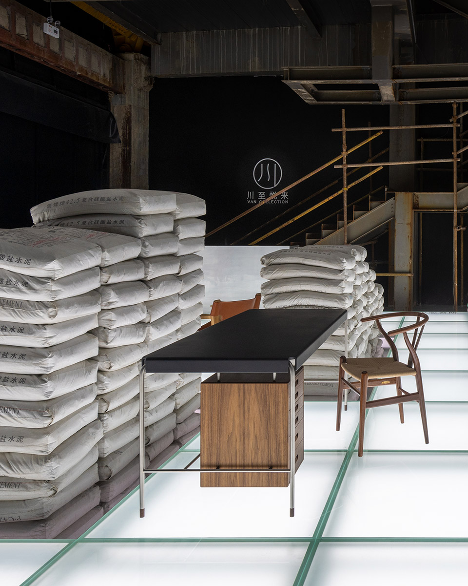 zero waste maximum impact van collection x west bund art design by alberto caiola