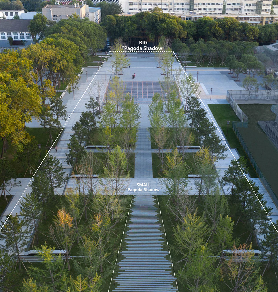 redevelopment of the small wild goose pagoda historical district china by aecom