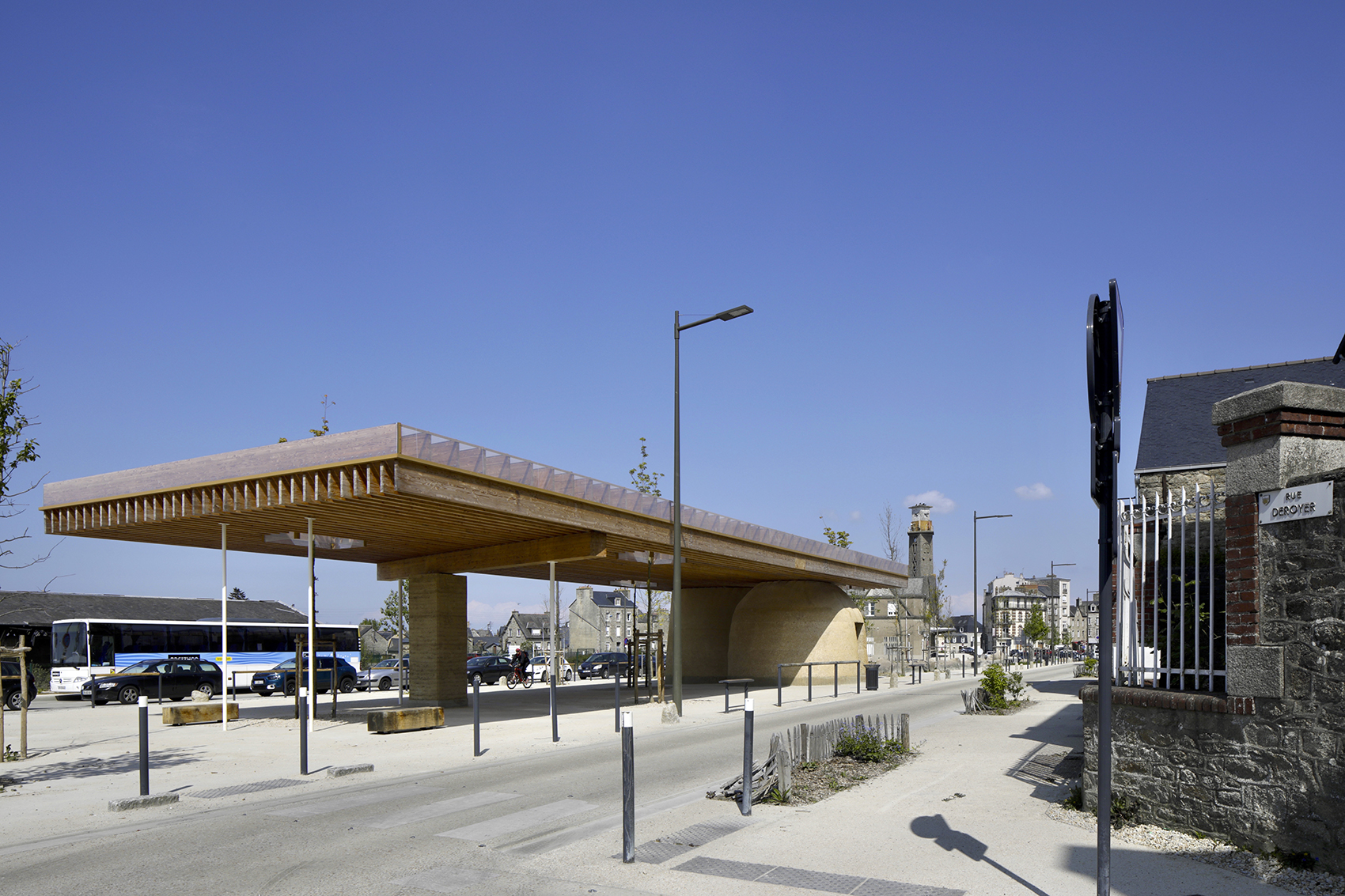 public spaces dinan train station by fouquet architecture urbanisme