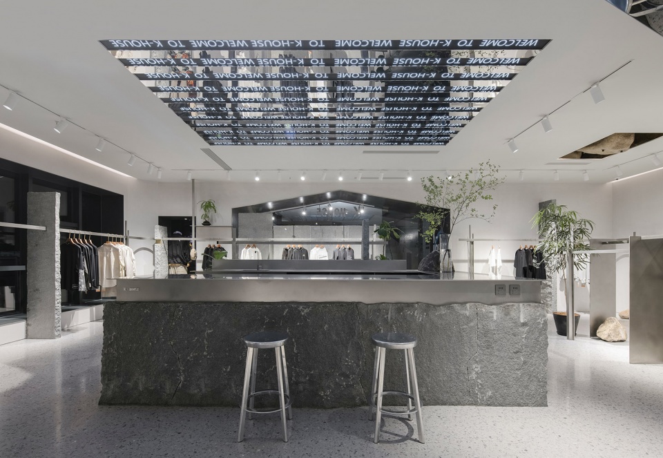 k house mens clothing selected shop china by hangzhou guantang interior design