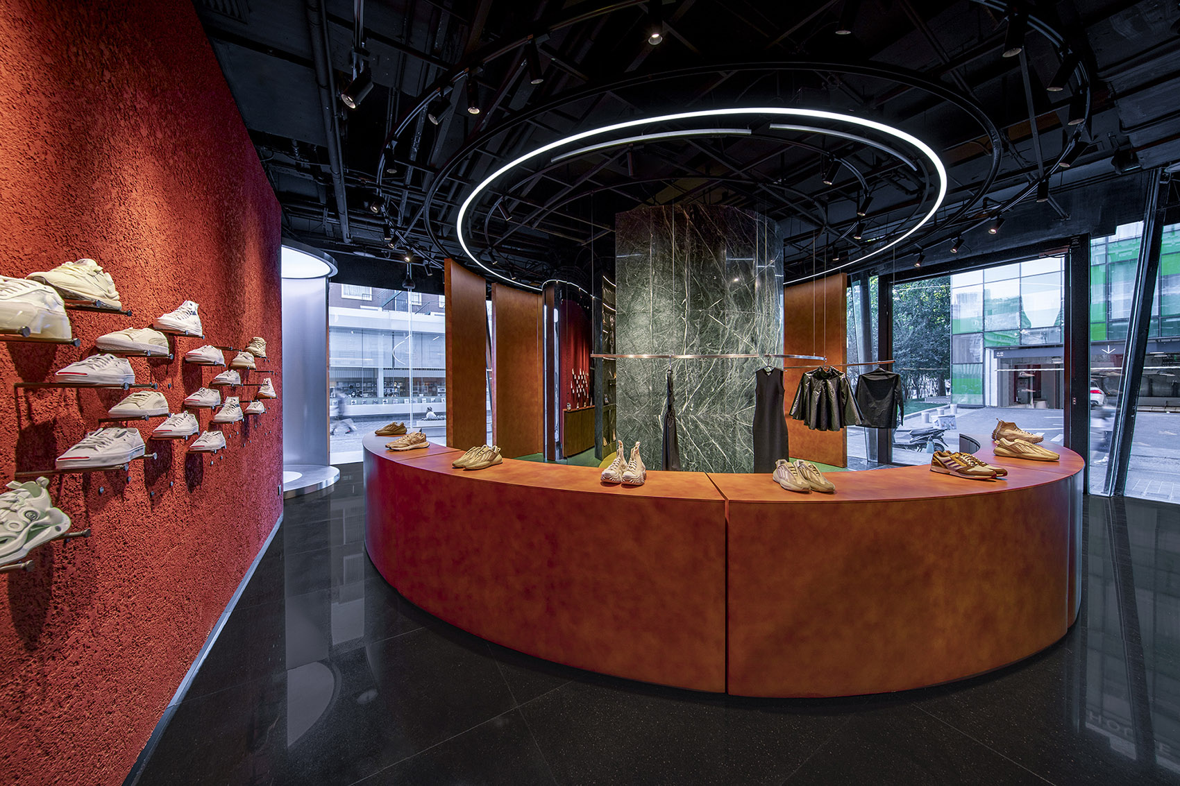 kiks sanlitun store upgrade plan china by rooi design research