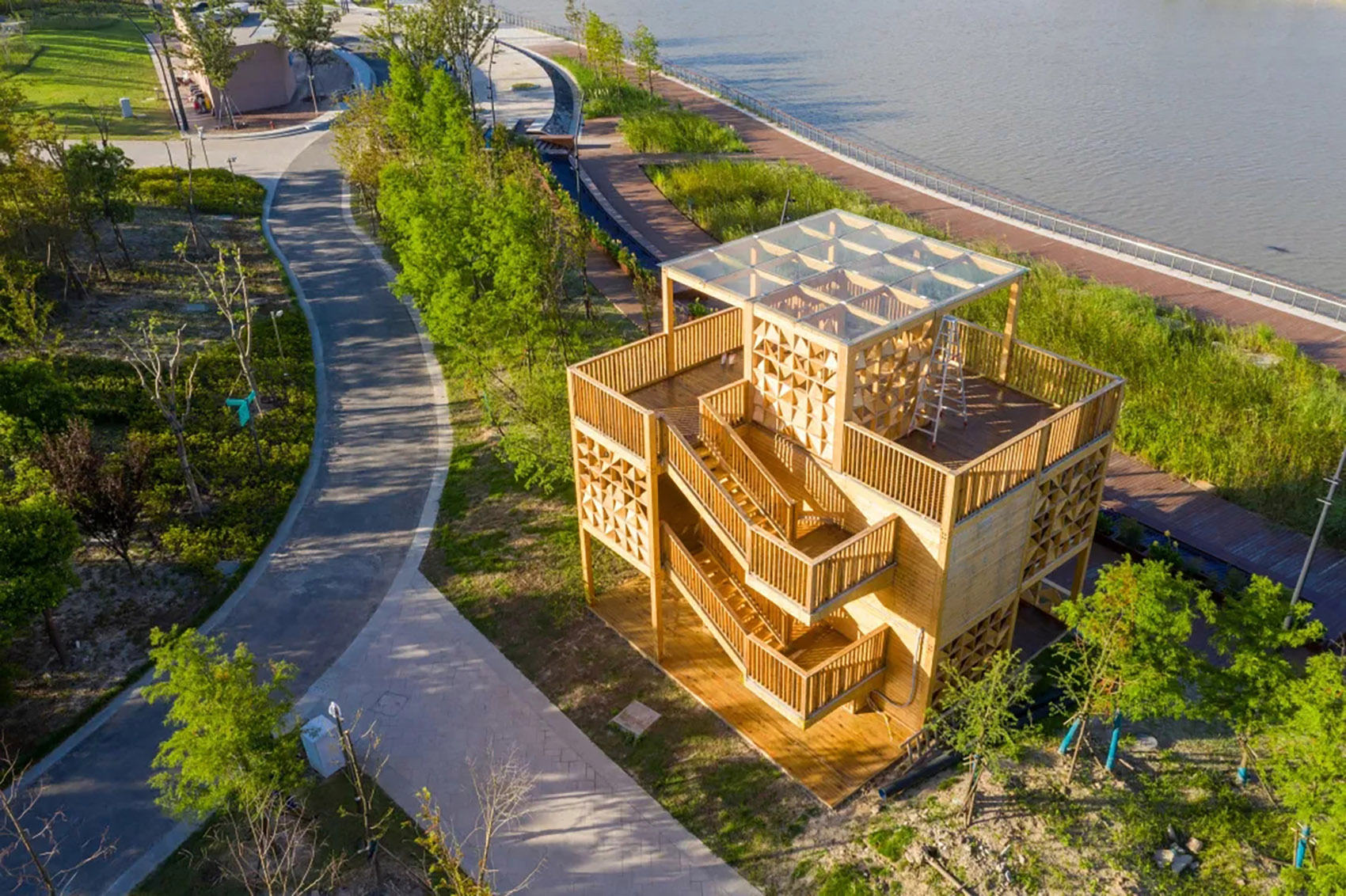 shanghai fish mobile station china by tongji architectural design group co ltd urban architectural design institute pro li zhenyu studio