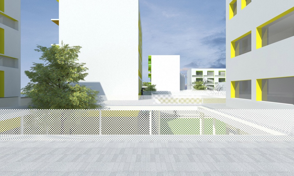 the huafa road south campus of shanghai xuhui high school china by atelier deshaus