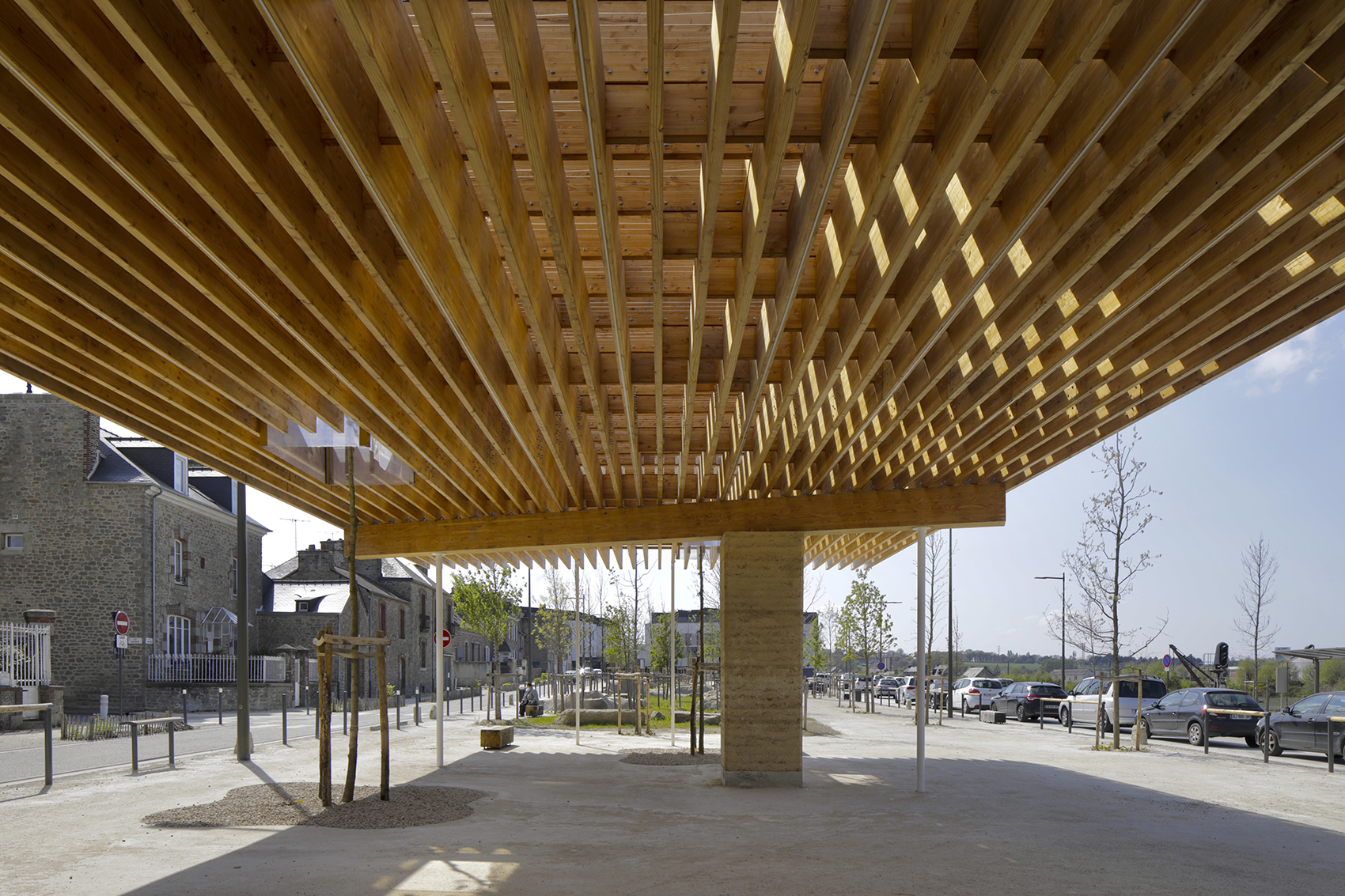 public spaces dinan train station by fouquet architecture urbanisme