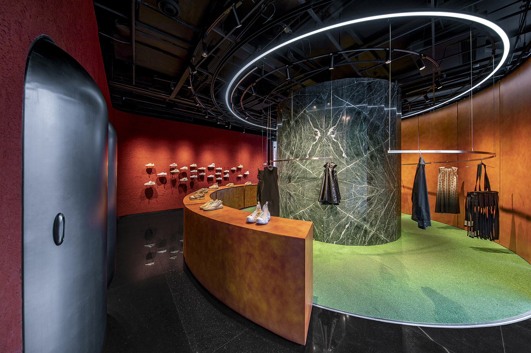 kiks sanlitun store upgrade plan china by rooi design research