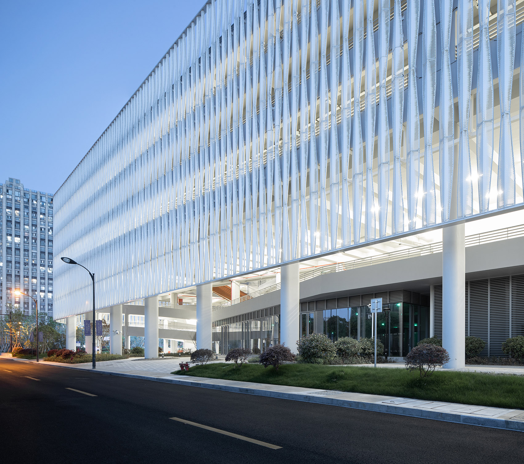 new research building parking