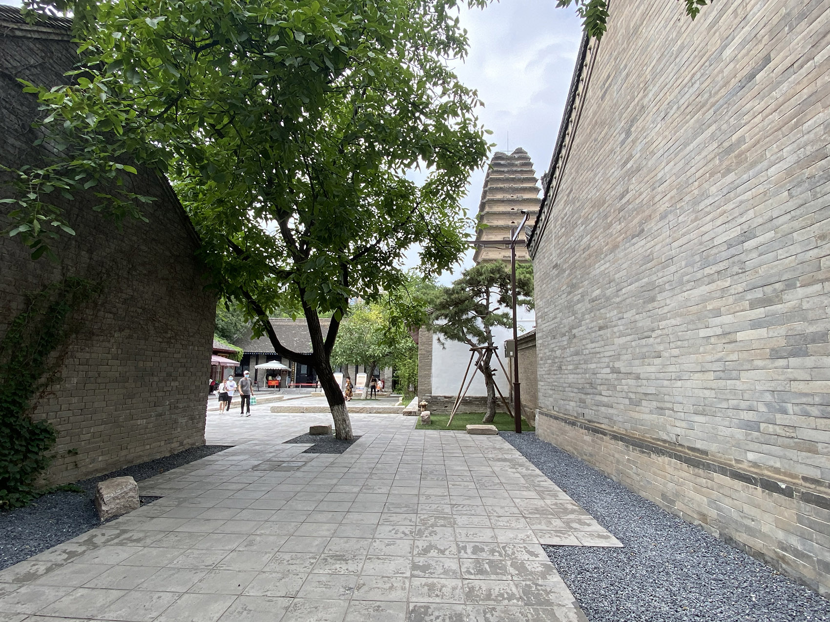 redevelopment of the small wild goose pagoda historical district china by aecom