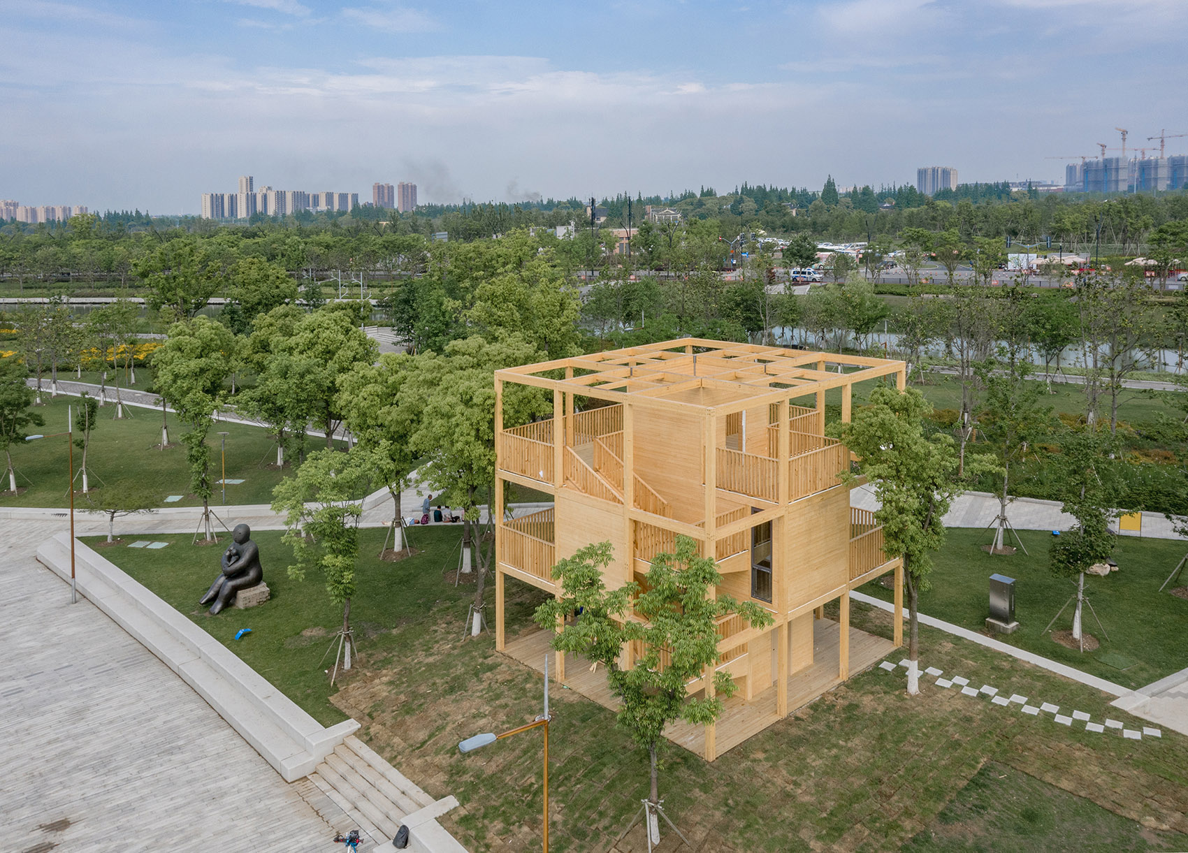 shanghai fish mobile station china by tongji architectural design group co ltd urban architectural design institute pro li zhenyu studio