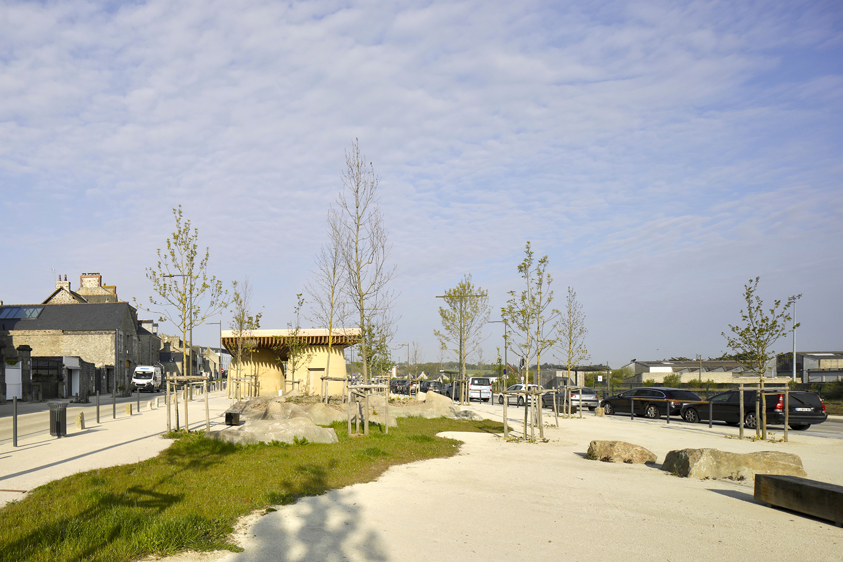 public spaces dinan train station by fouquet architecture urbanisme