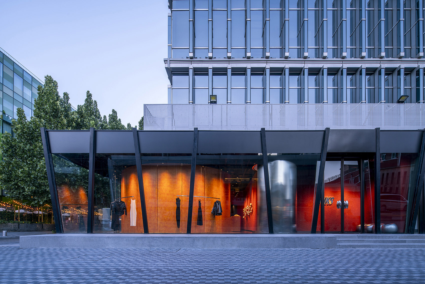 kiks sanlitun store upgrade plan china by rooi design research