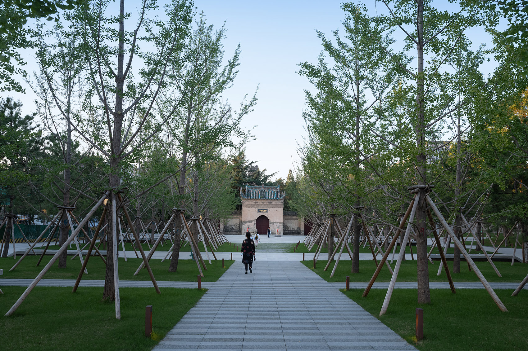 redevelopment of the small wild goose pagoda historical district china by aecom