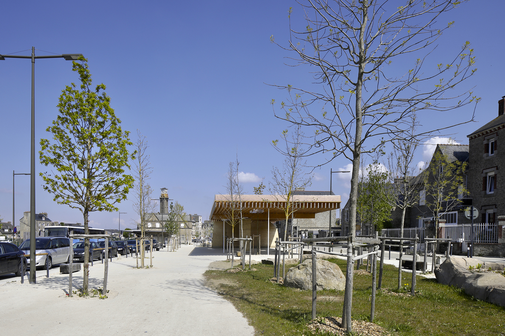 public spaces dinan train station by fouquet architecture urbanisme