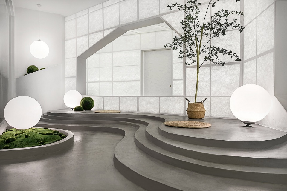 changshu yoga studio china by summer design studio