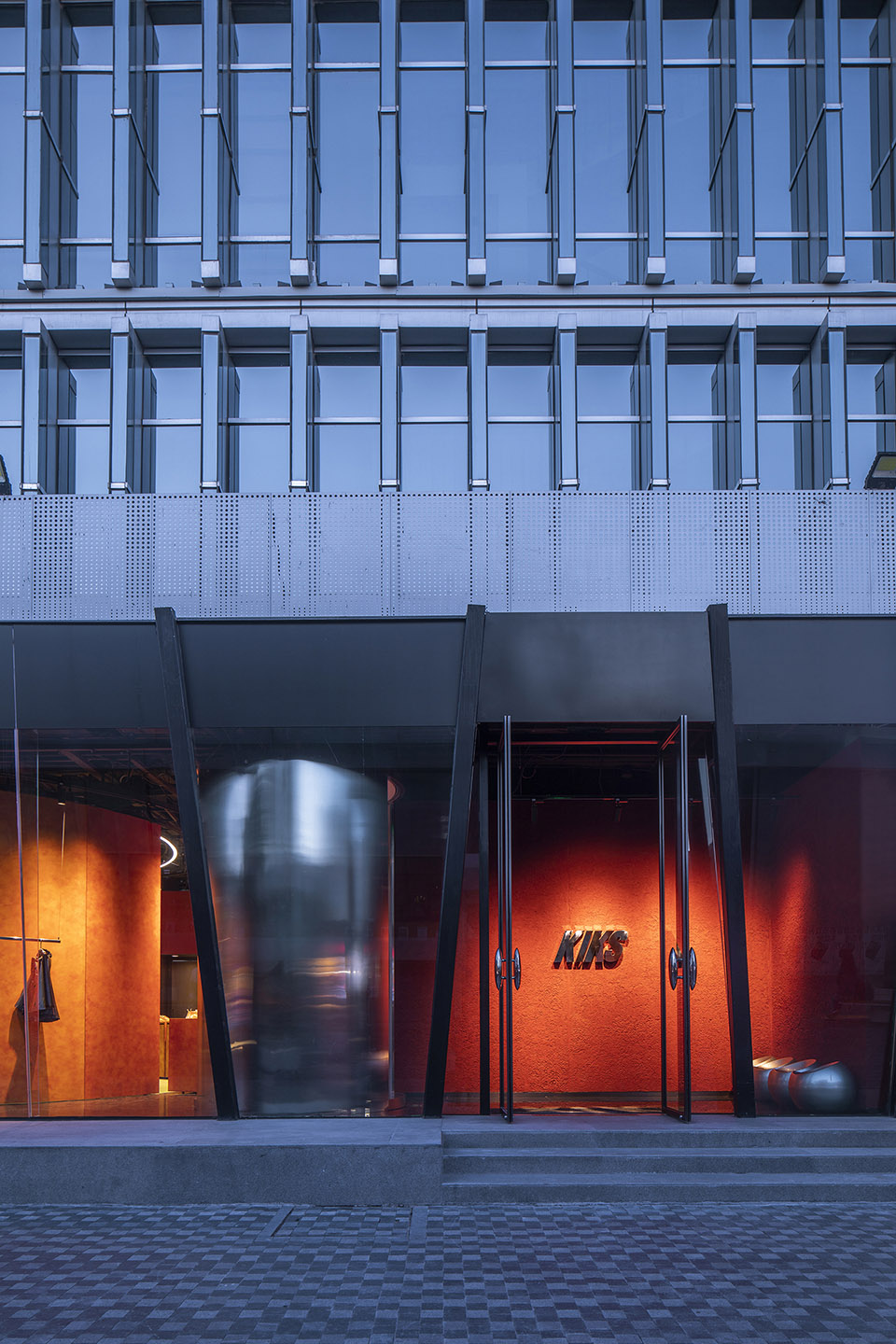 kiks sanlitun store upgrade plan china by rooi design research