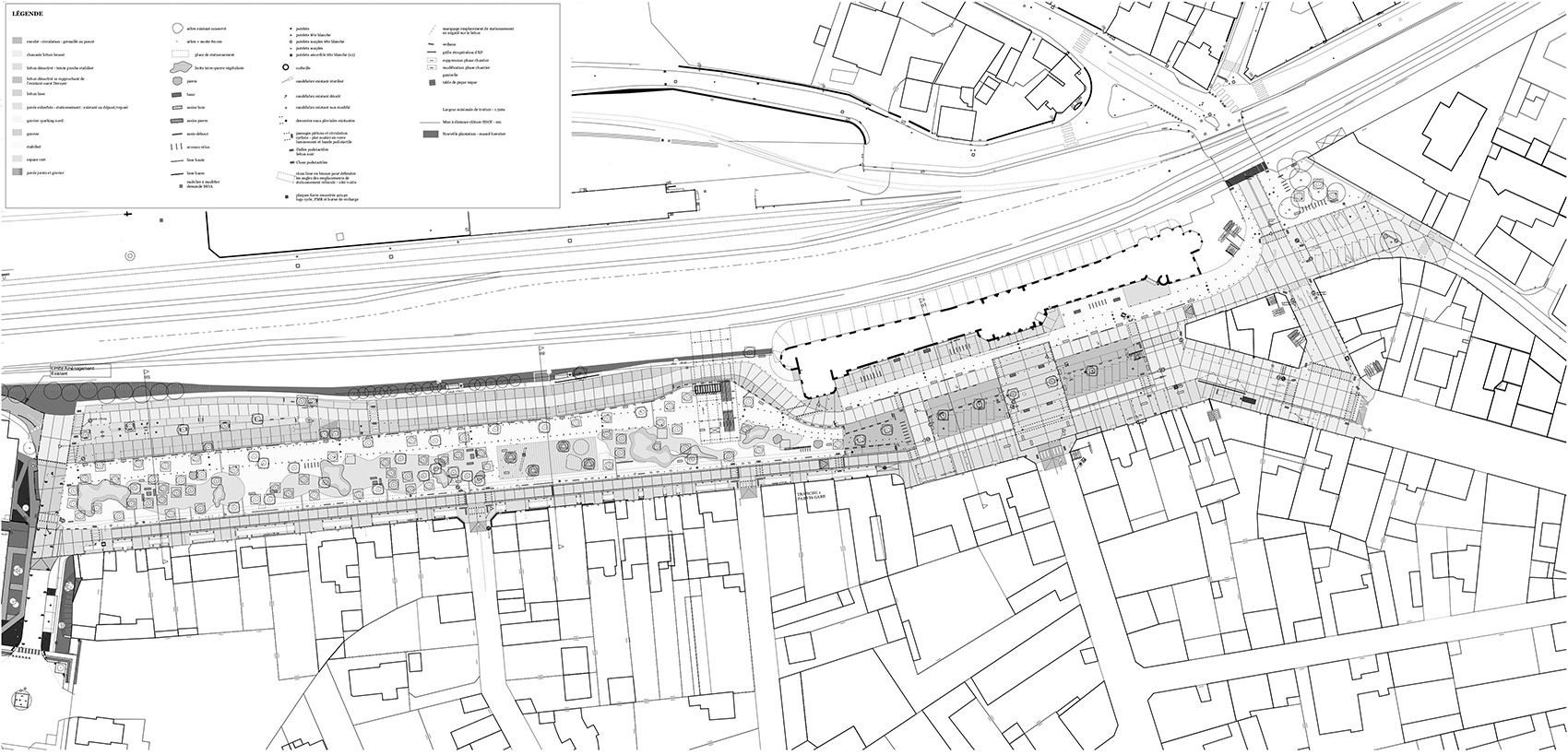 public spaces dinan train station by fouquet architecture urbanisme