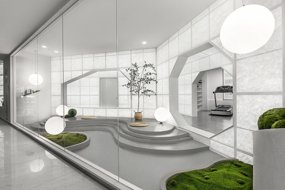 changshu yoga studio china by summer design studio