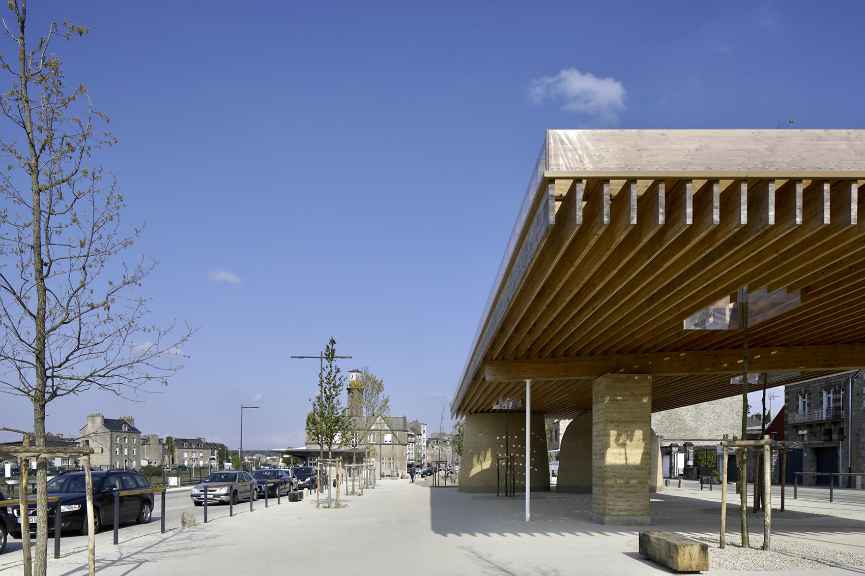 public spaces dinan train station by fouquet architecture urbanisme