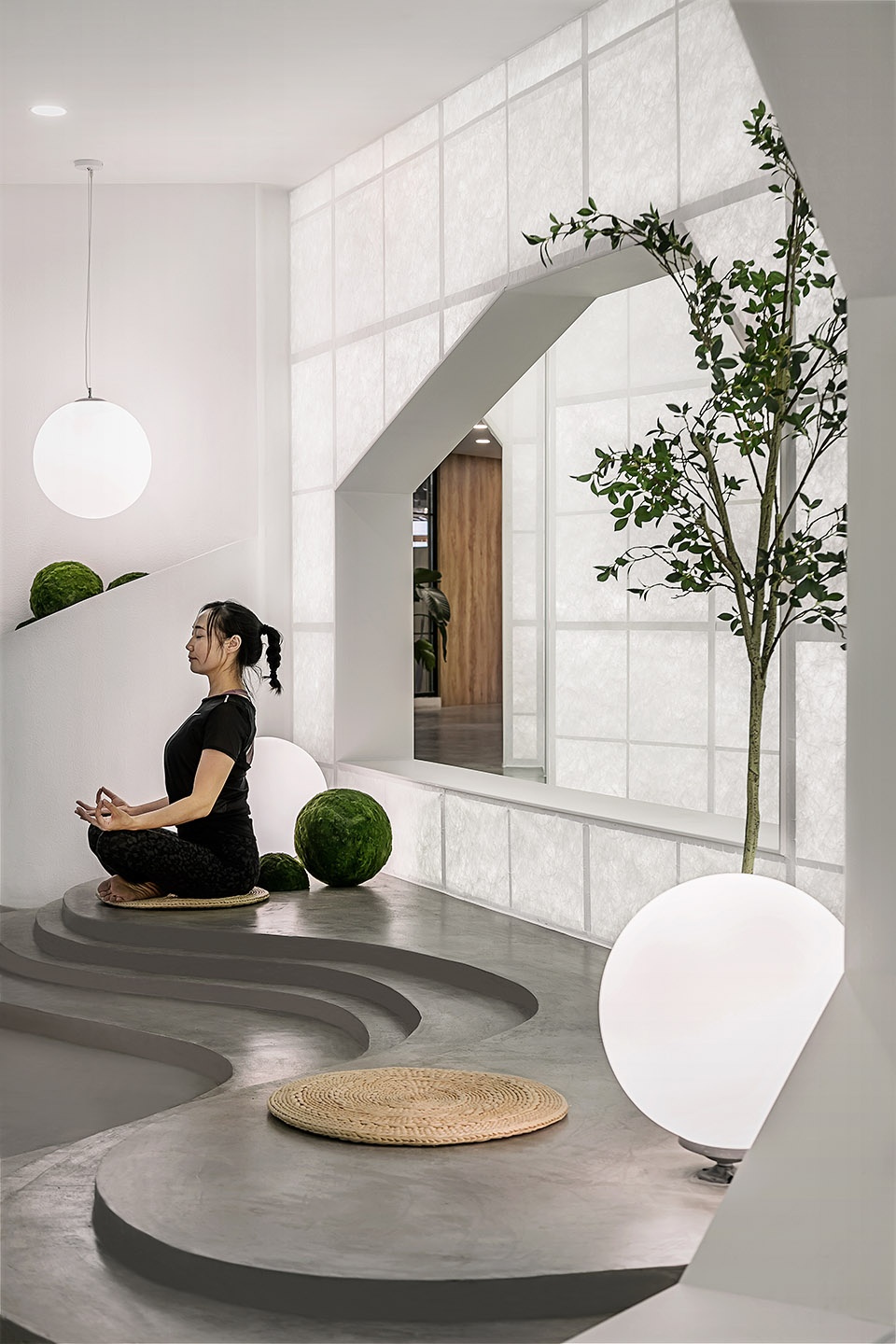 changshu yoga studio china by summer design studio