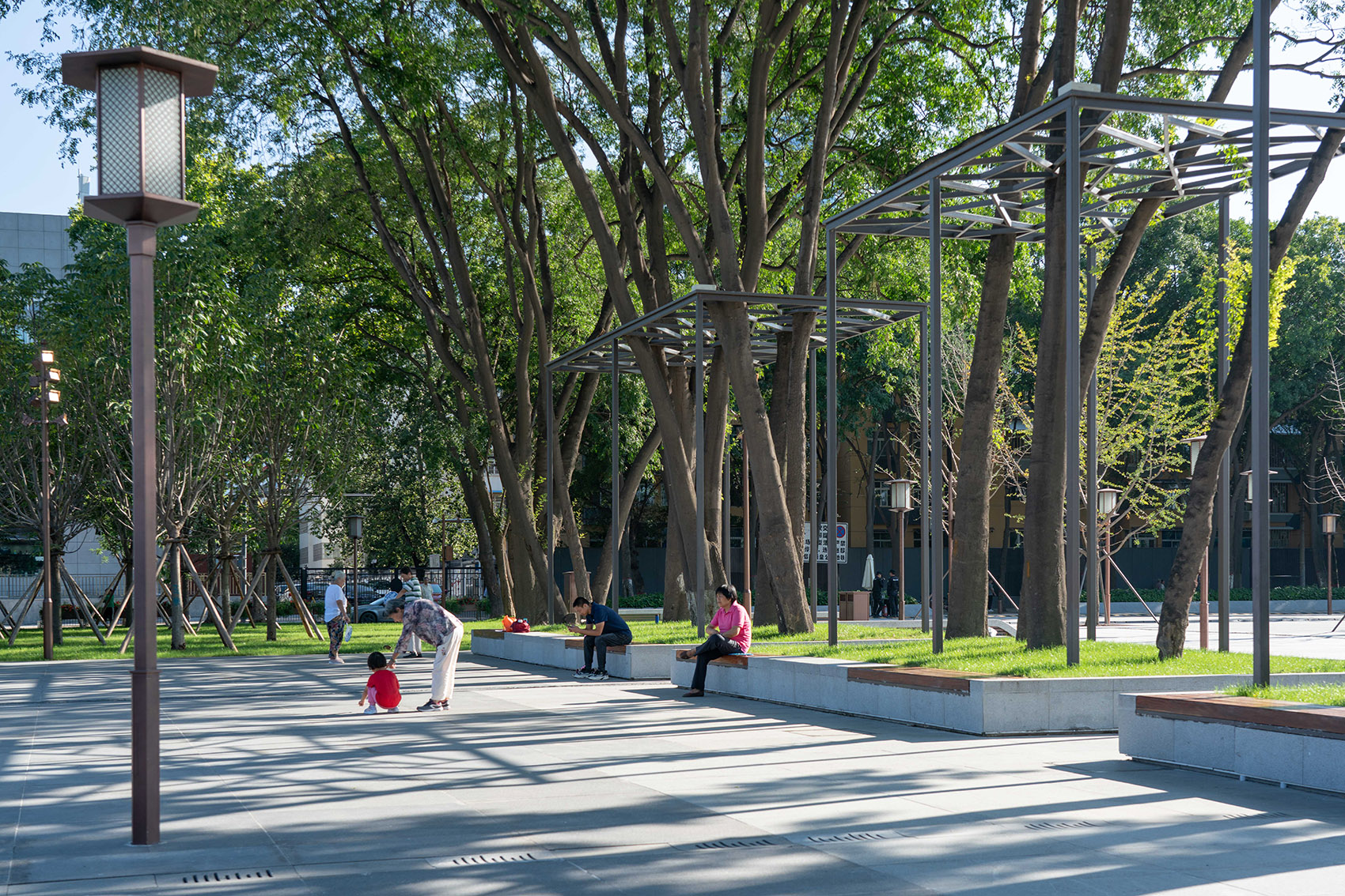 redevelopment of the small wild goose pagoda historical district china by aecom