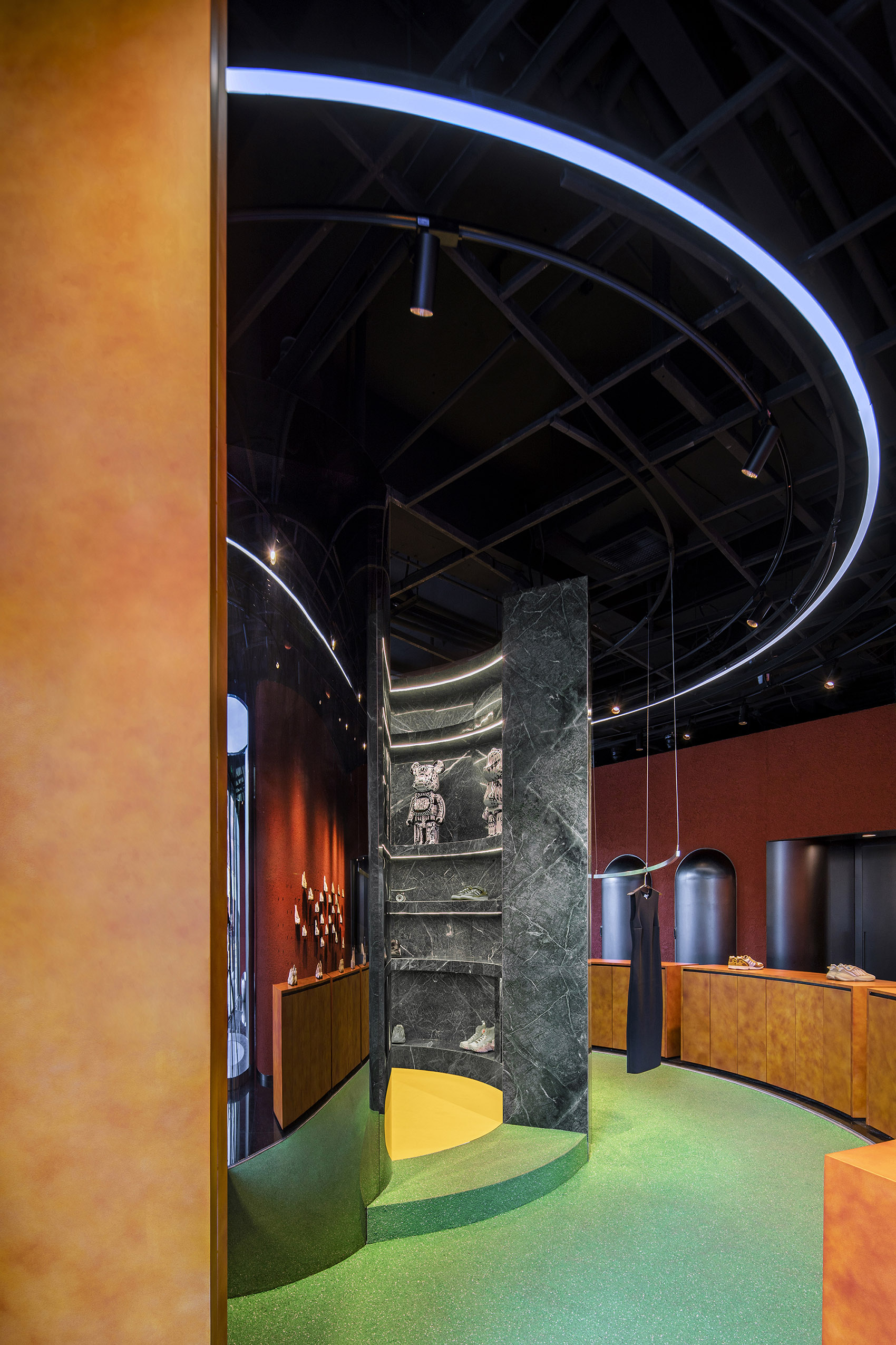 kiks sanlitun store upgrade plan china by rooi design research