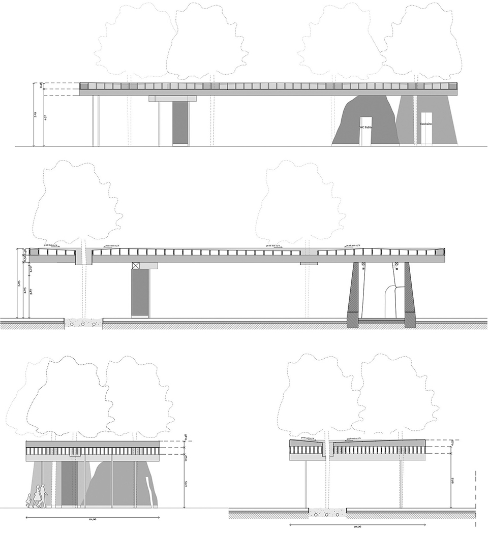 public spaces dinan train station by fouquet architecture urbanisme