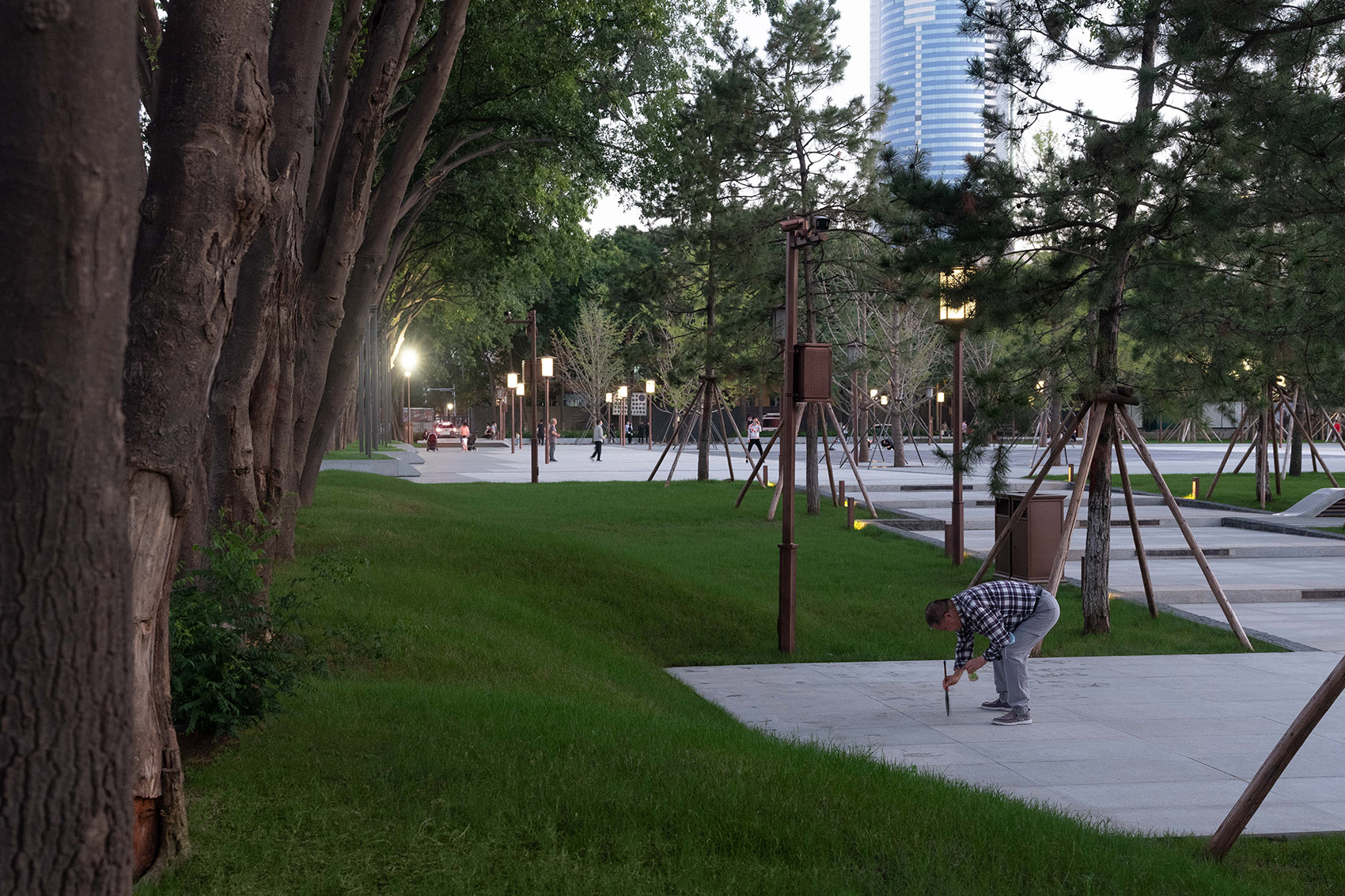 redevelopment of the small wild goose pagoda historical district china by aecom