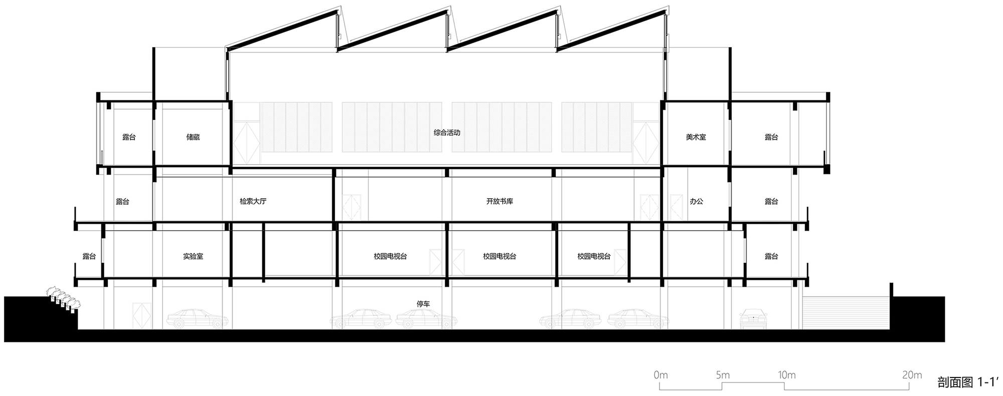 Yihuang 1st High School Complex Leeko Studio
