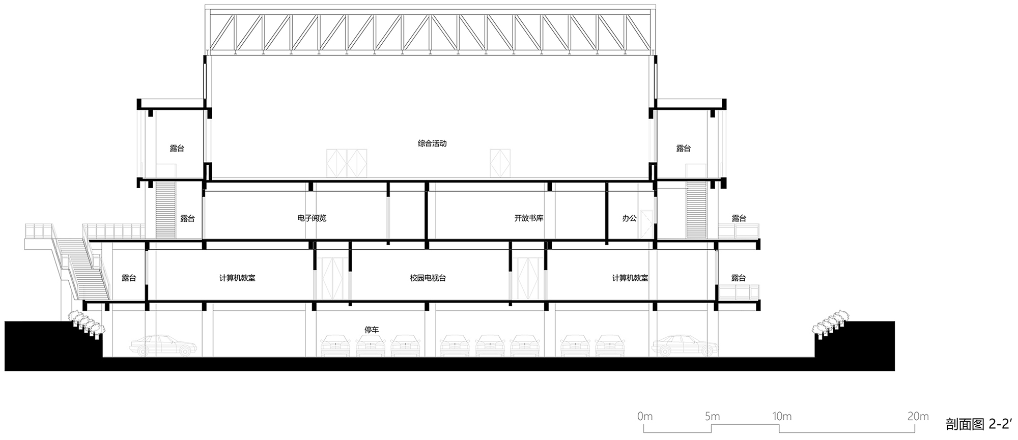 Yihuang 1st High School Complex Leeko Studio