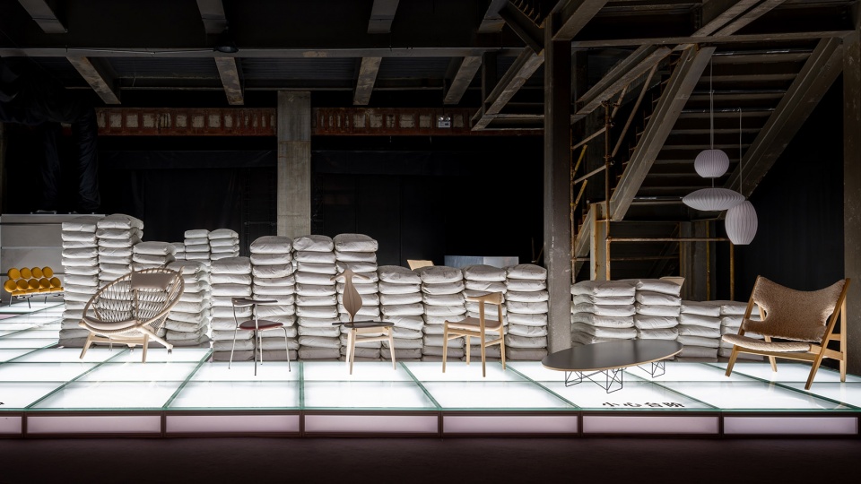 zero waste maximum impact van collection x west bund art design by alberto caiola