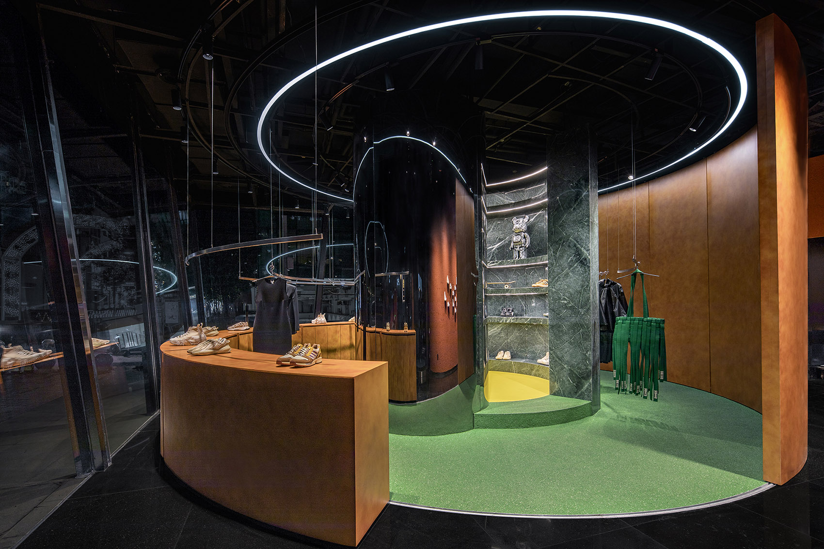 kiks sanlitun store upgrade plan china by rooi design research